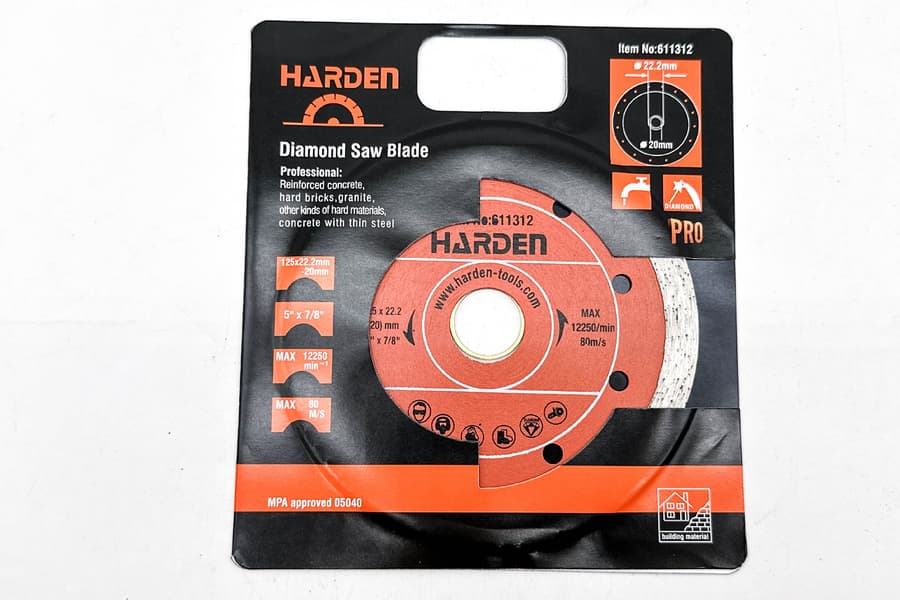 Diamantsägeblatt Harden 611312